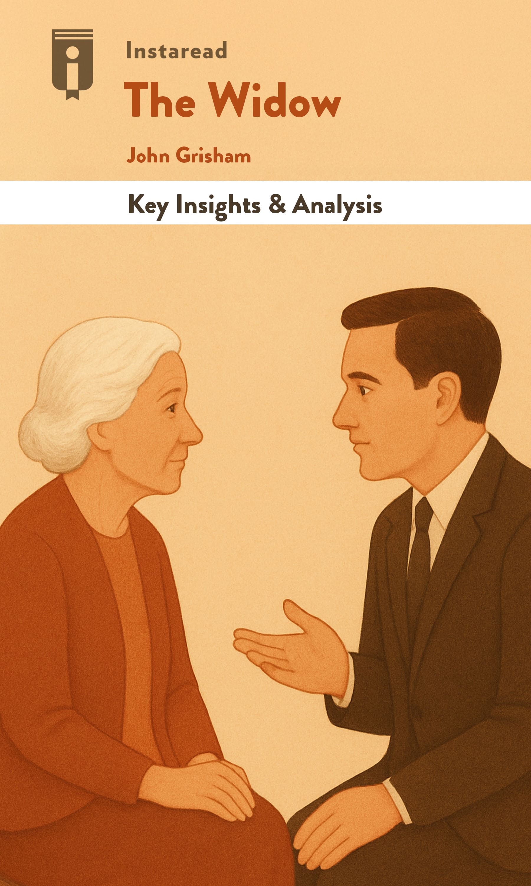 Book Cover for "The Widow"