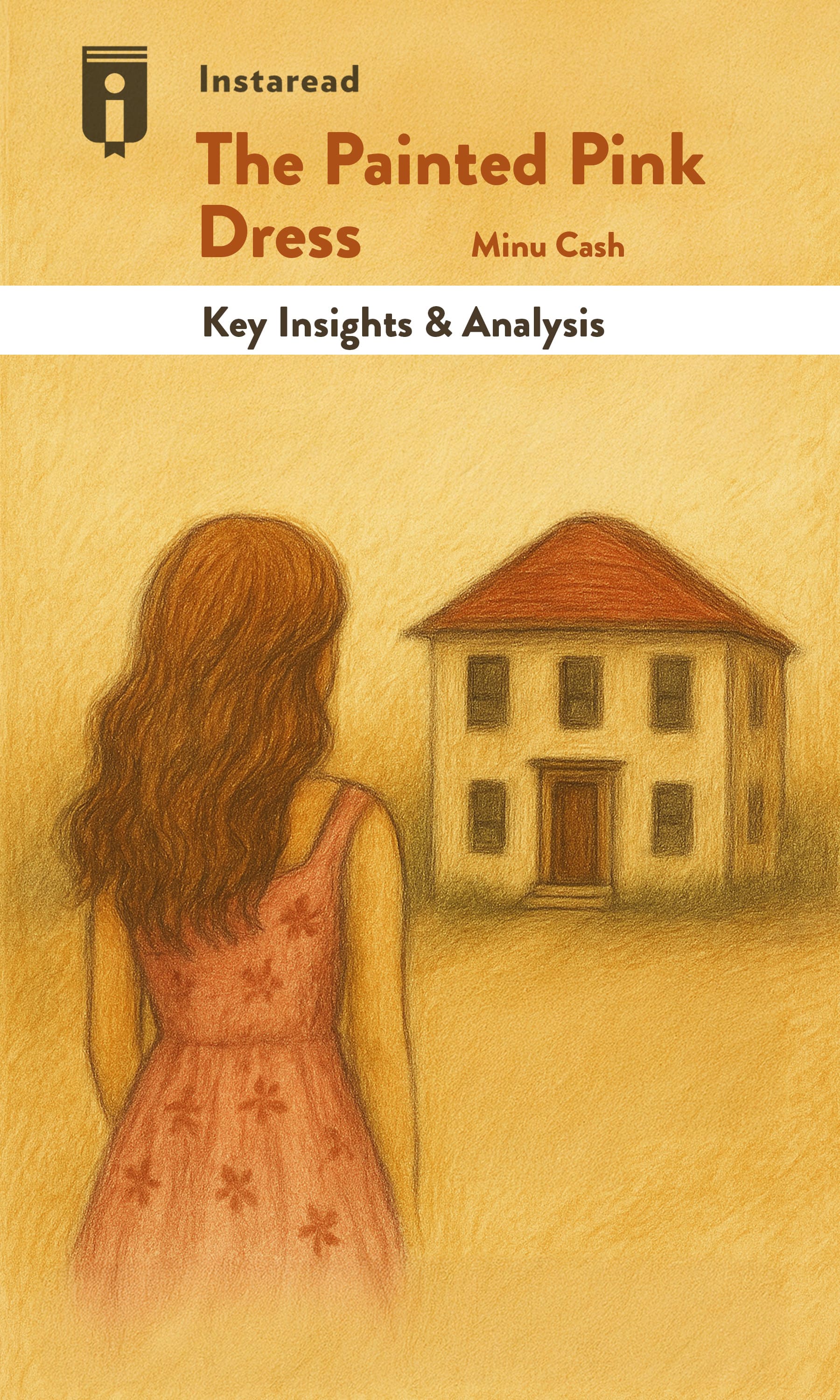 Book Cover for "The Painted Pink Dress"