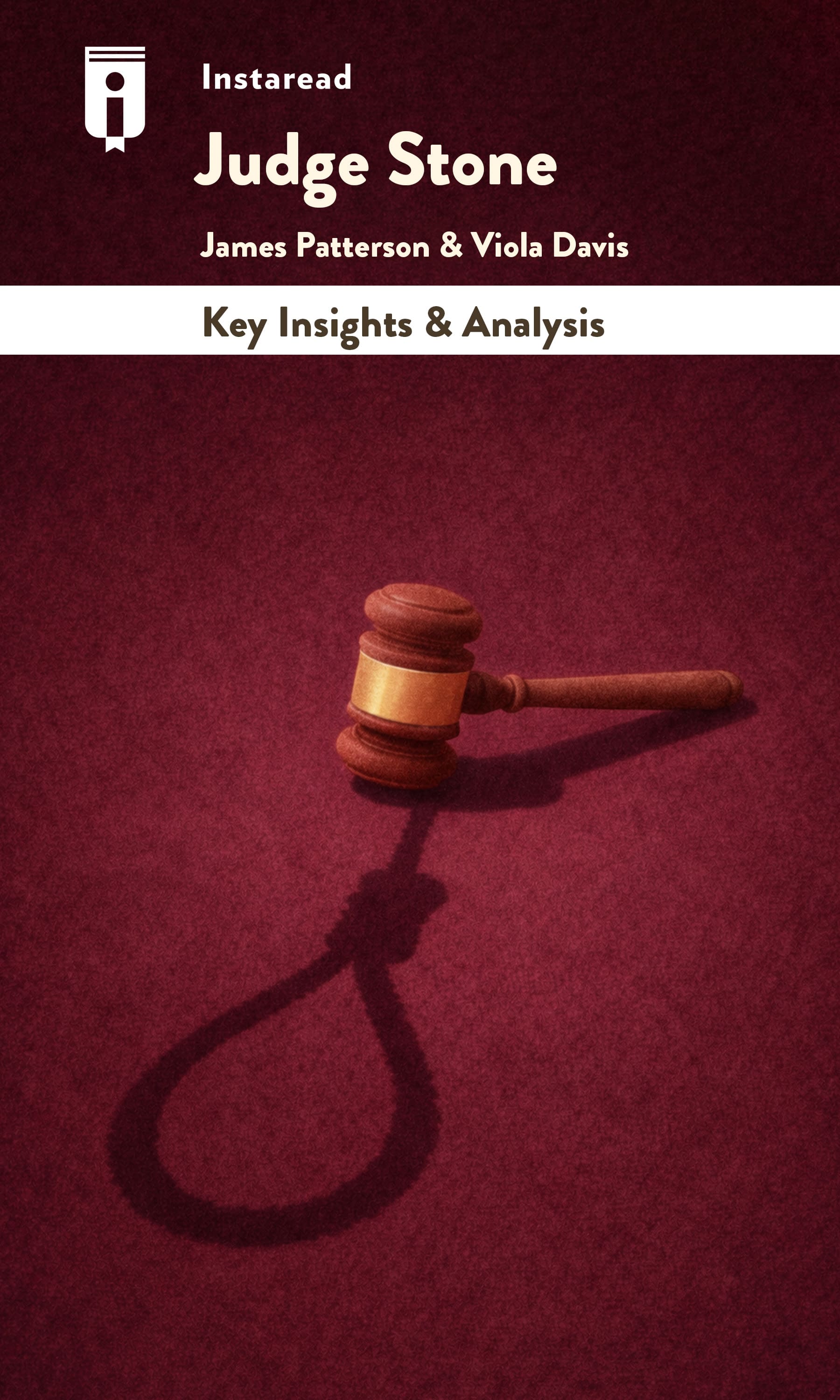 Book Cover for "Judge Stone"