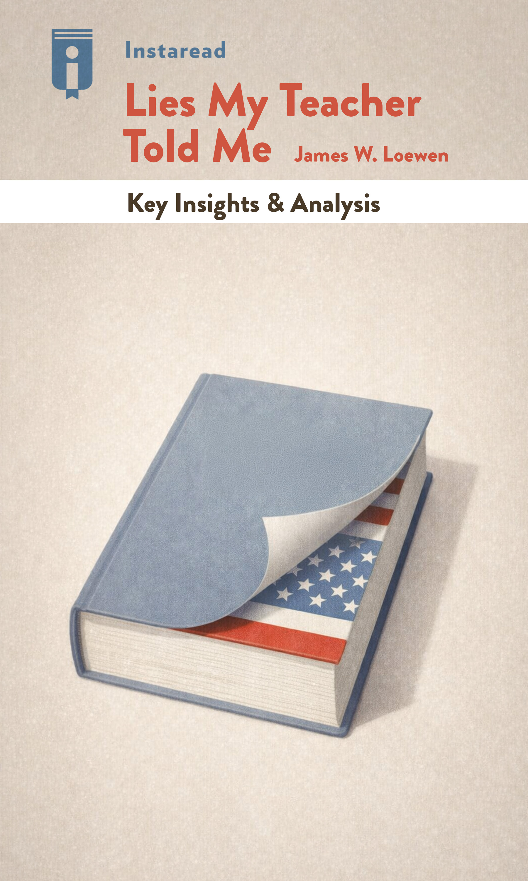 Book Cover for "Lies My Teacher Told Me"