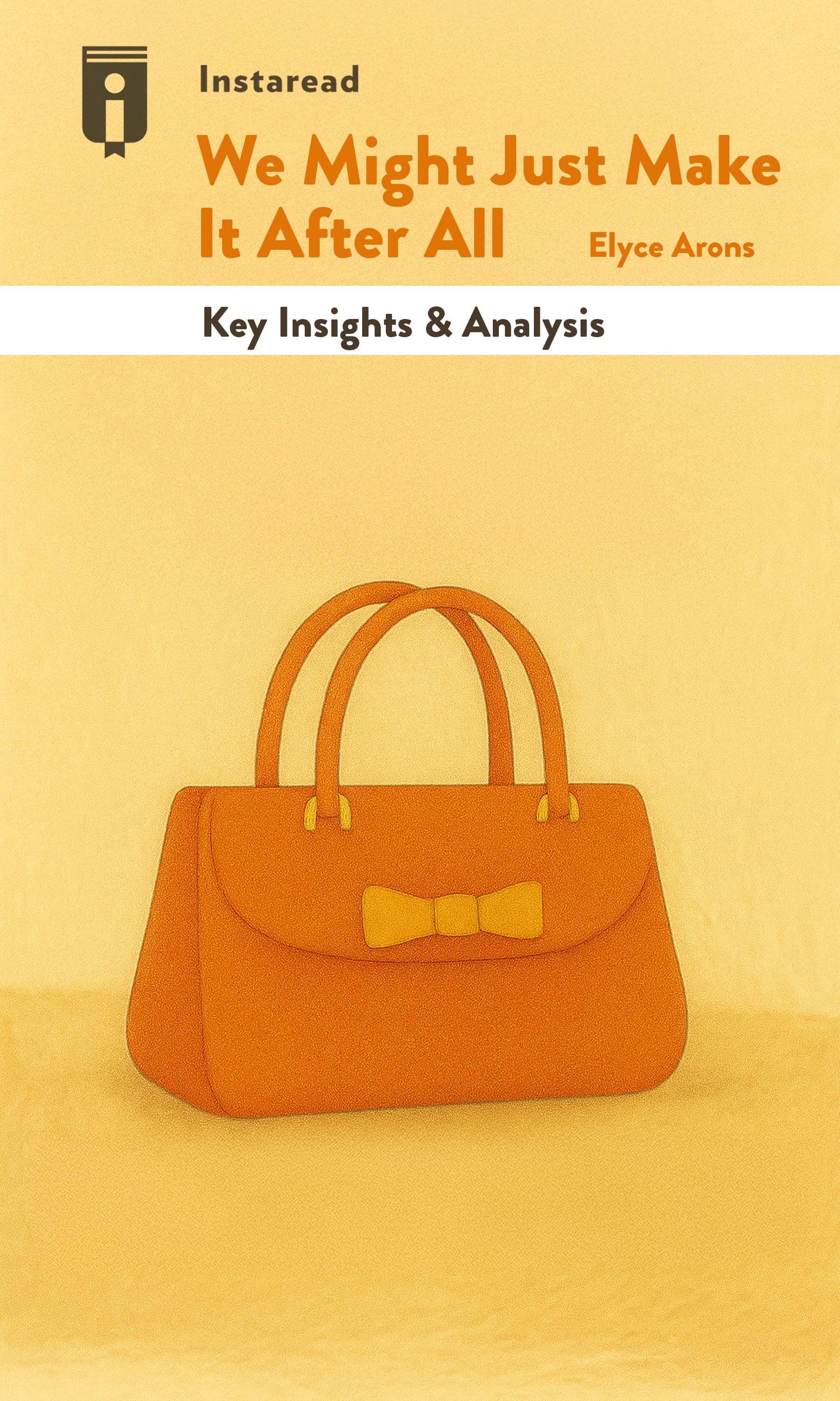 Book Cover for "We Might Just Make It After All"