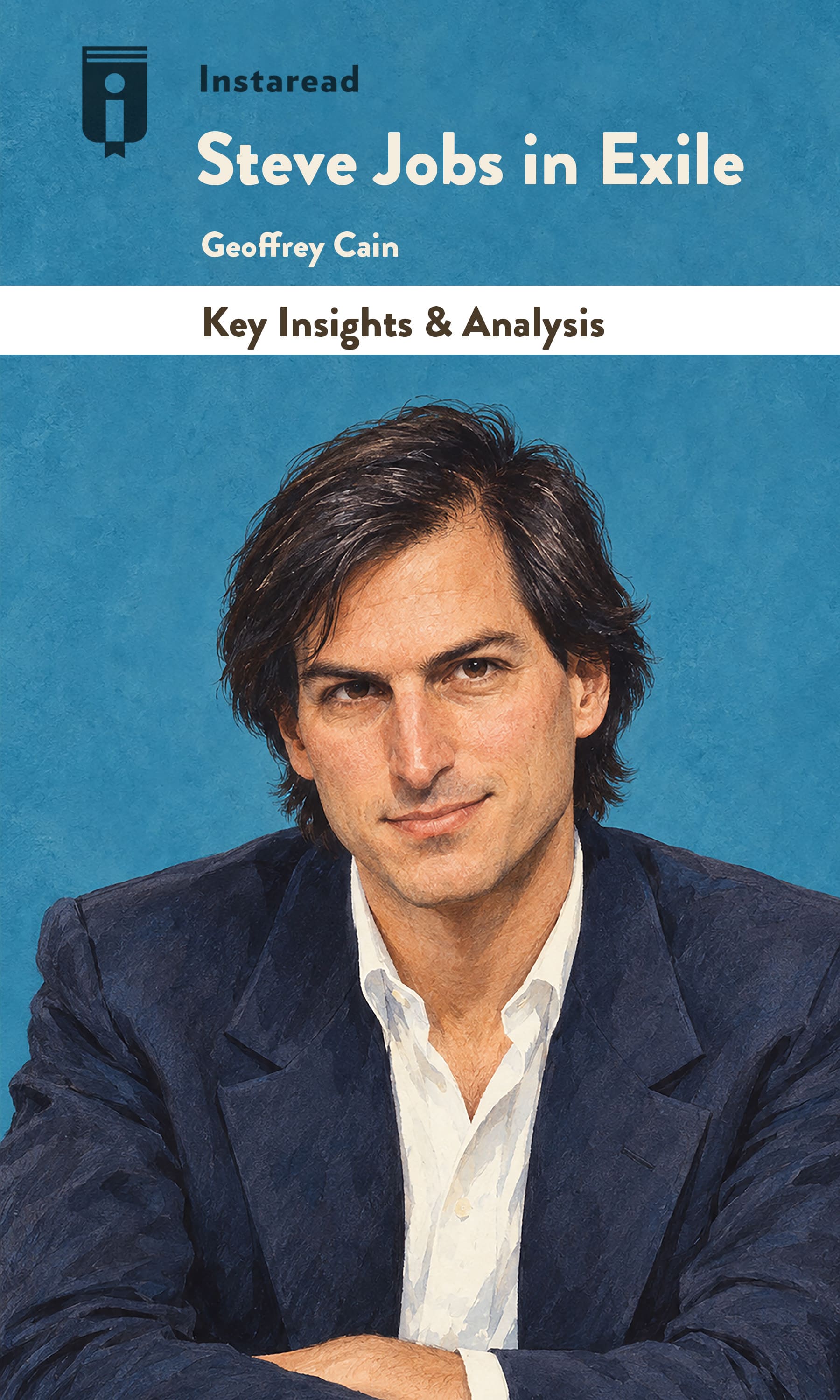 Book Cover for "Steve Jobs in Exile"