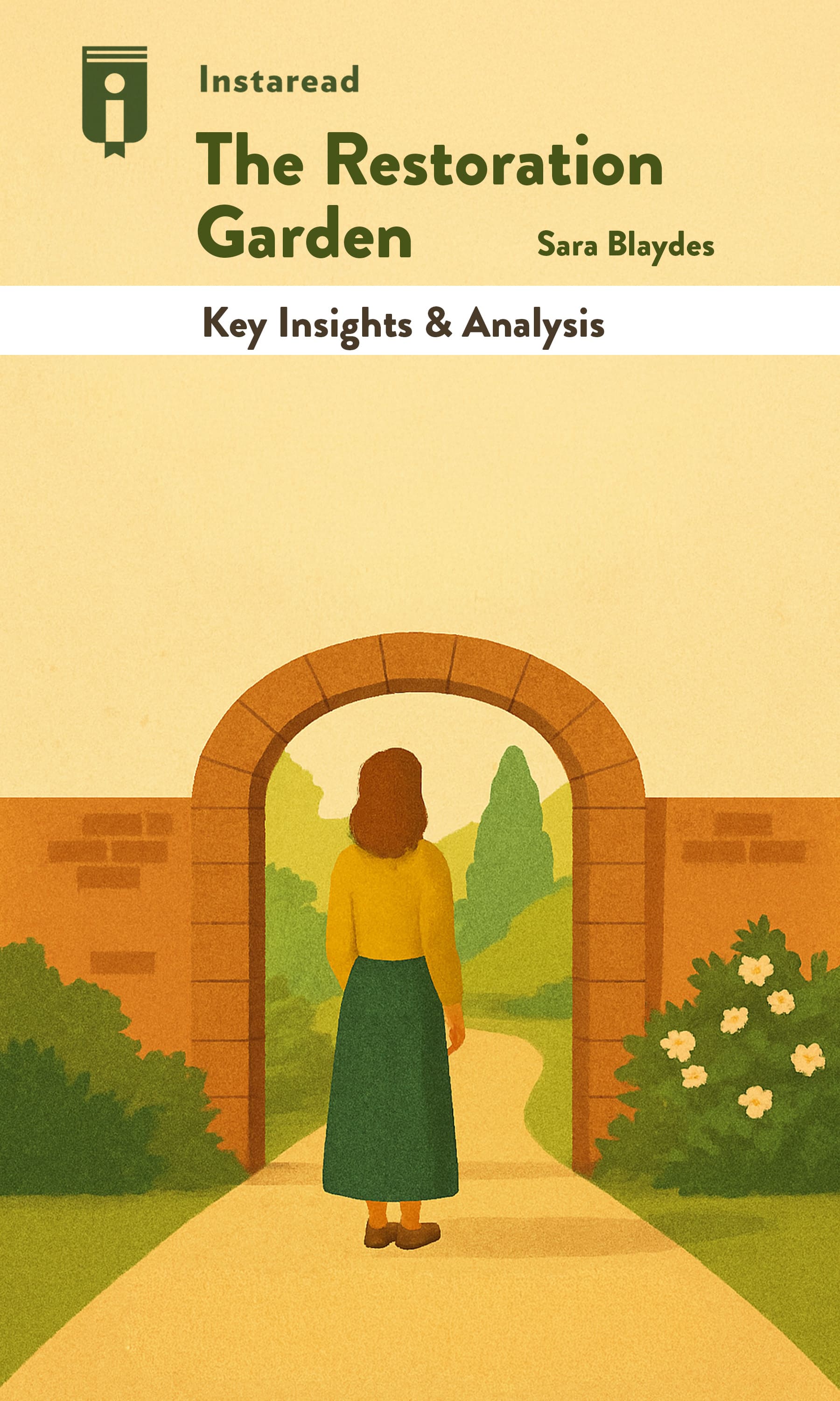 Book Cover for "The Restoration Garden"