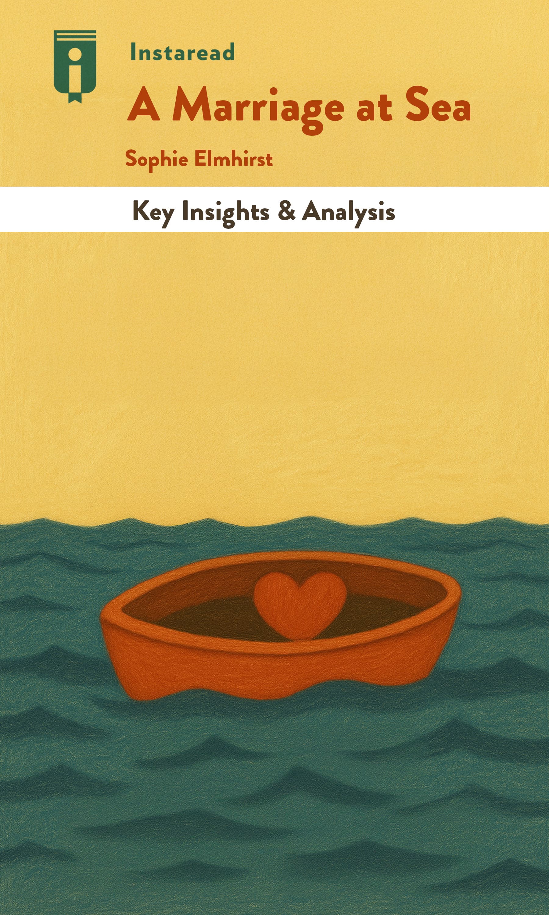 Book Cover for "A Marriage at Sea"
