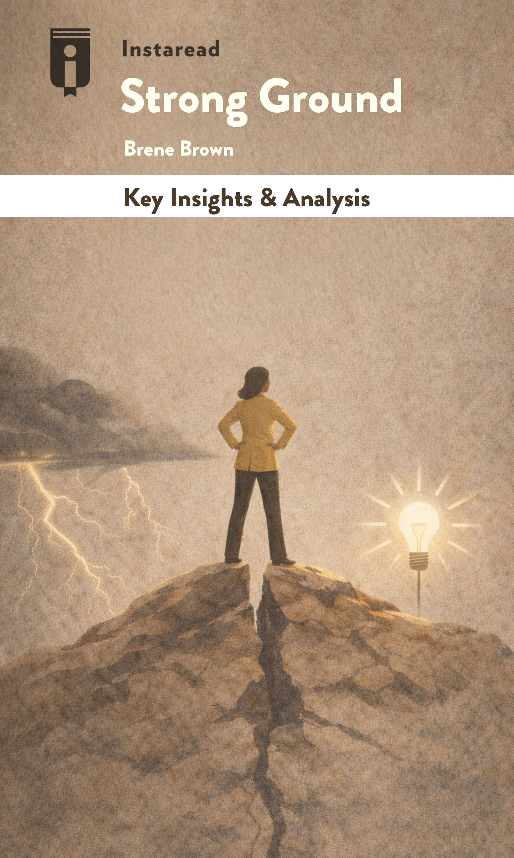 Book Cover for "Strong Ground"