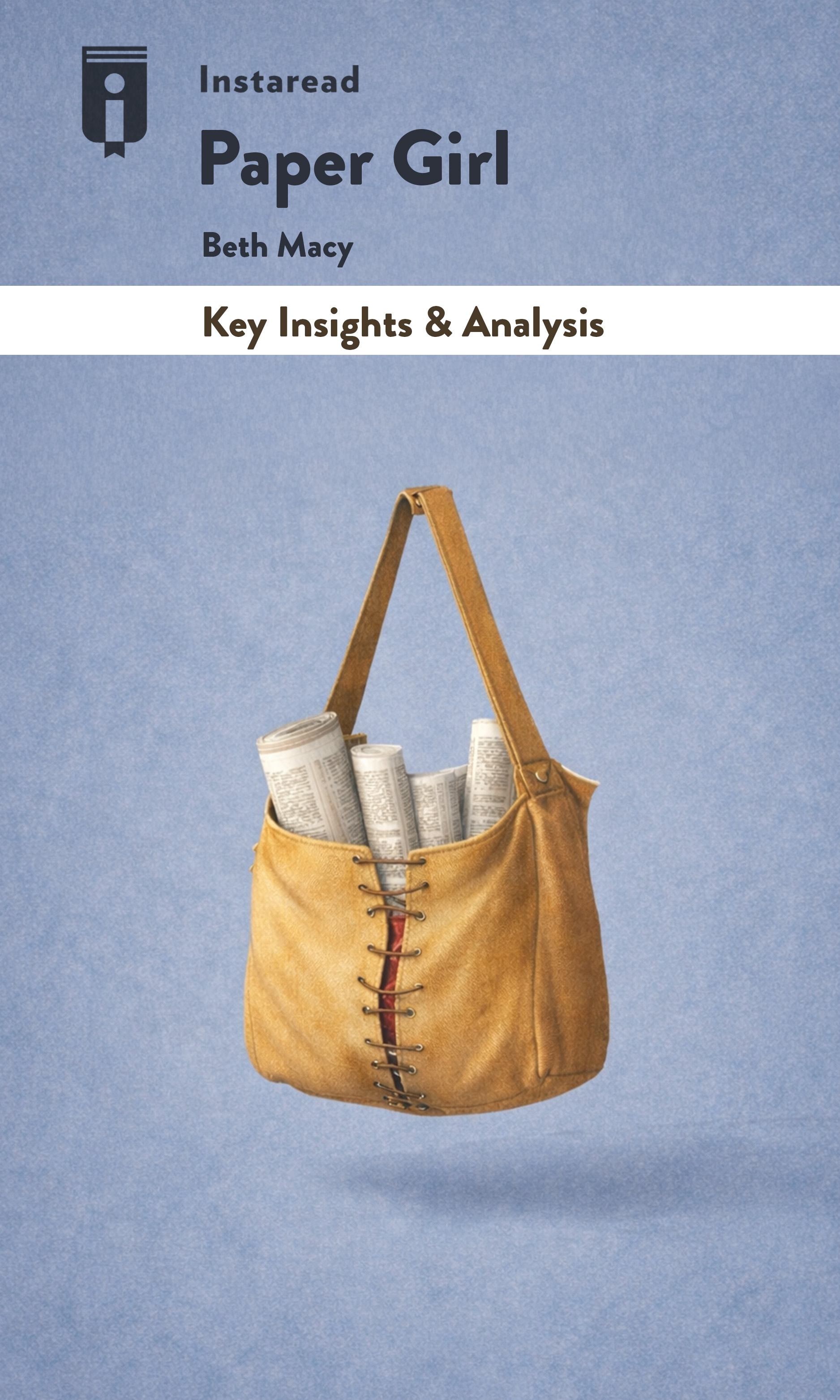 Book Cover for "Paper Girl"