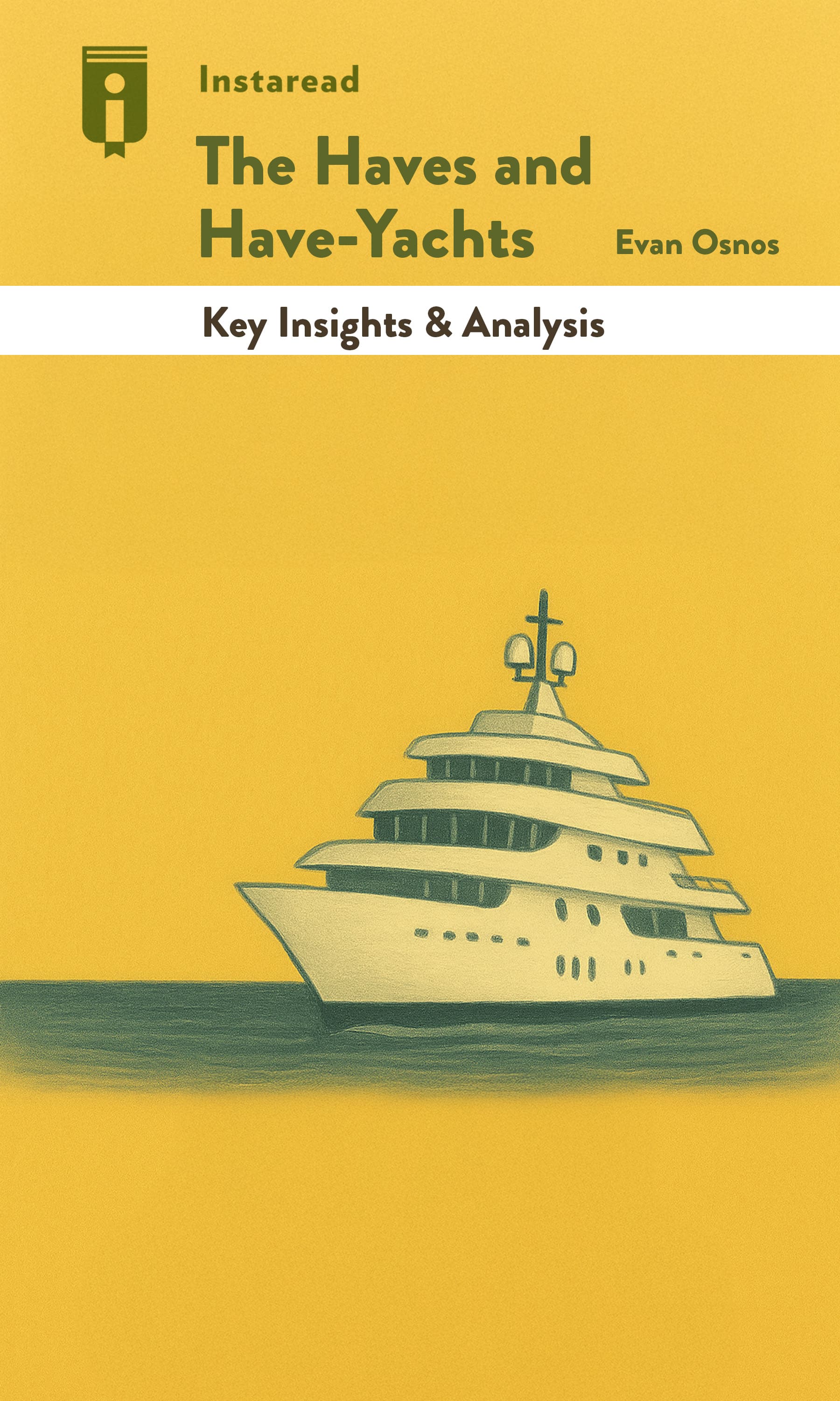 Book Cover for "The Haves and Have-Yachts"
