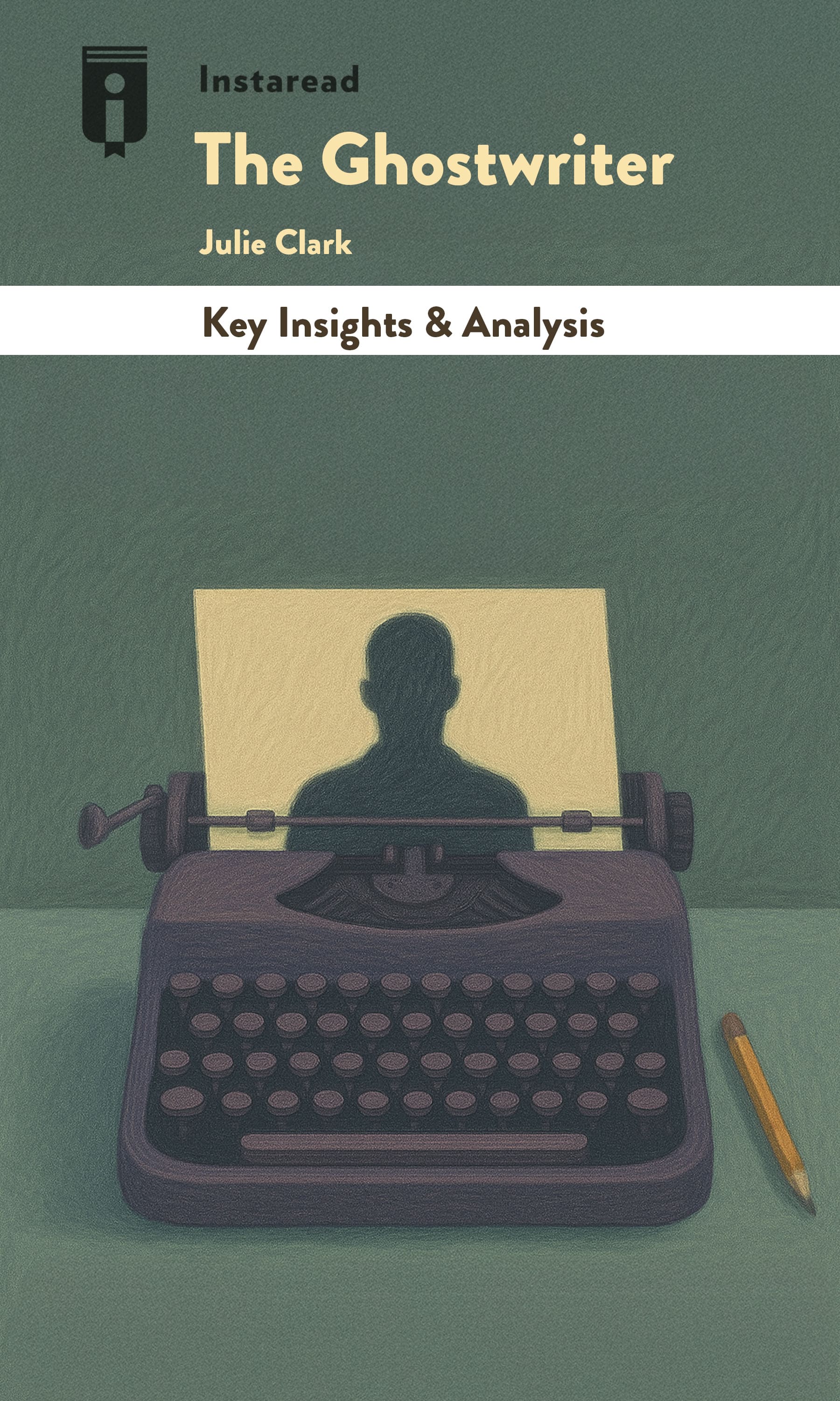 Book Cover for "The Ghostwriter"