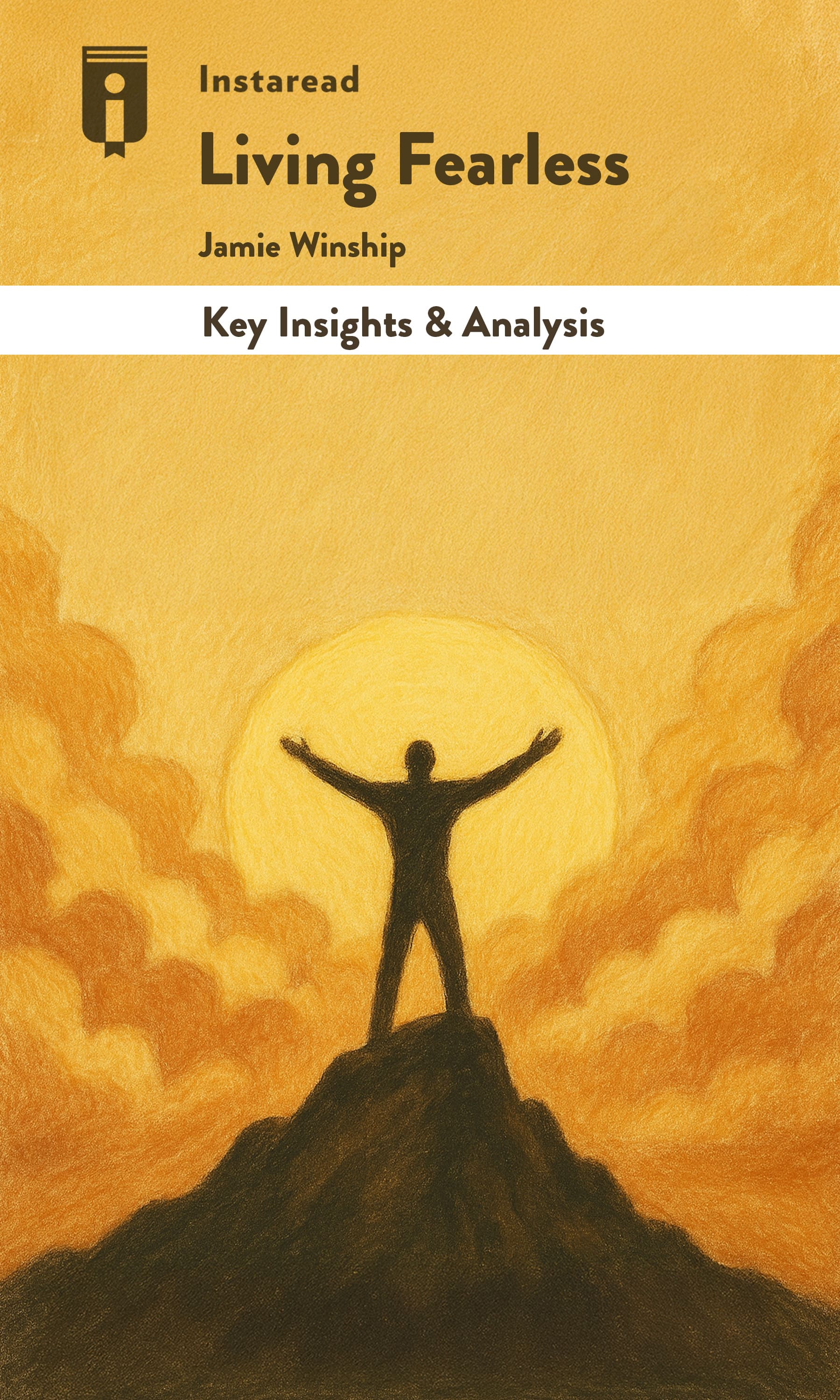 Book Cover for "Living Fearless"