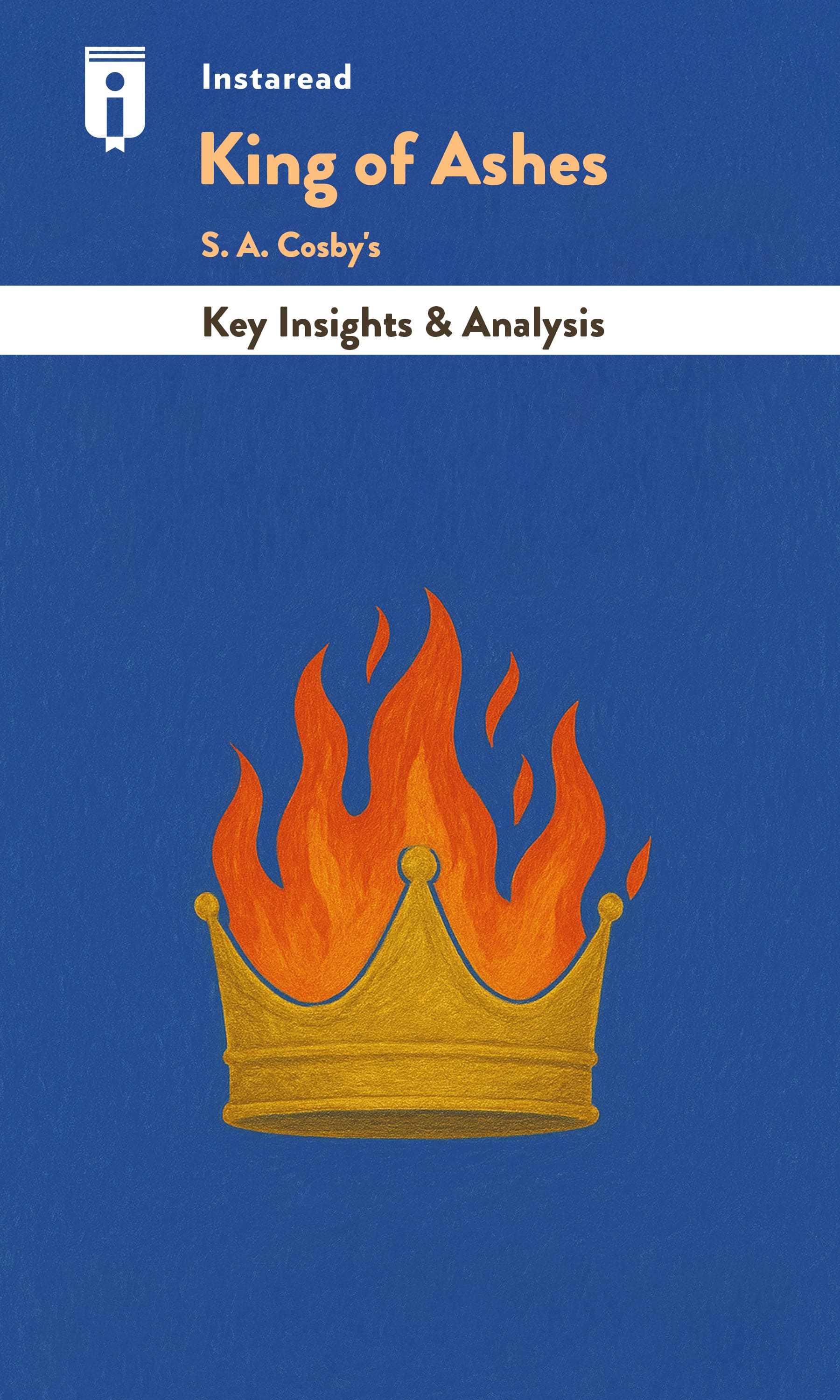 Book Cover for "King of Ashes"