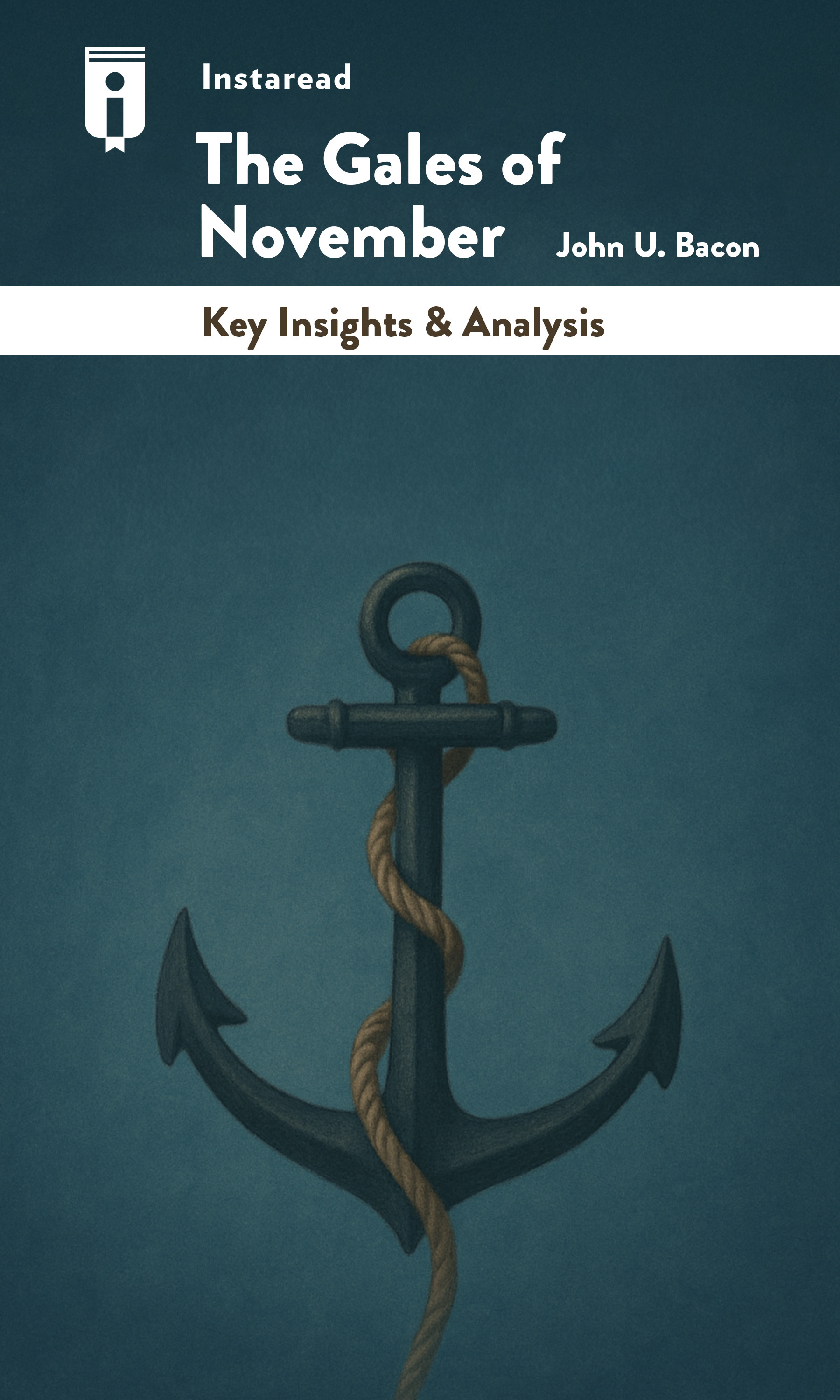 Book Cover for "The Gales of November"