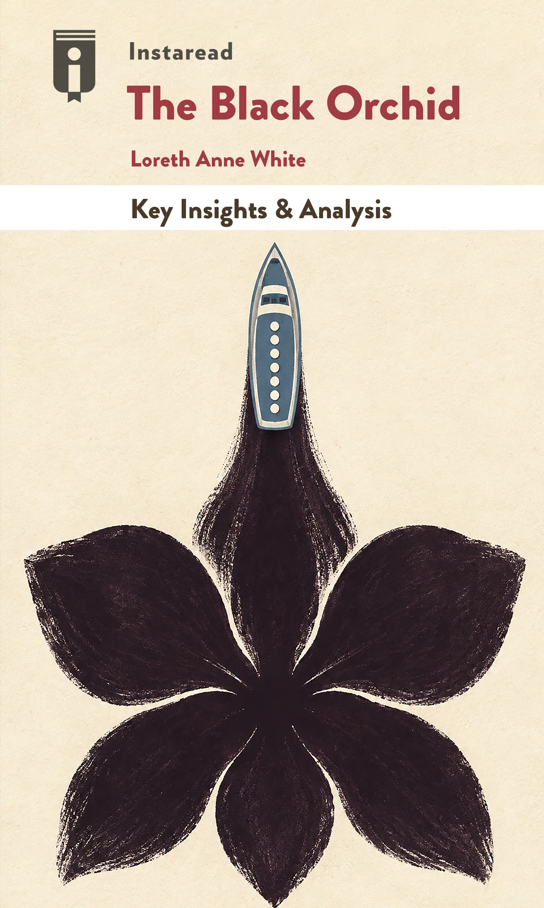 Book Cover for "The Black Orchid"