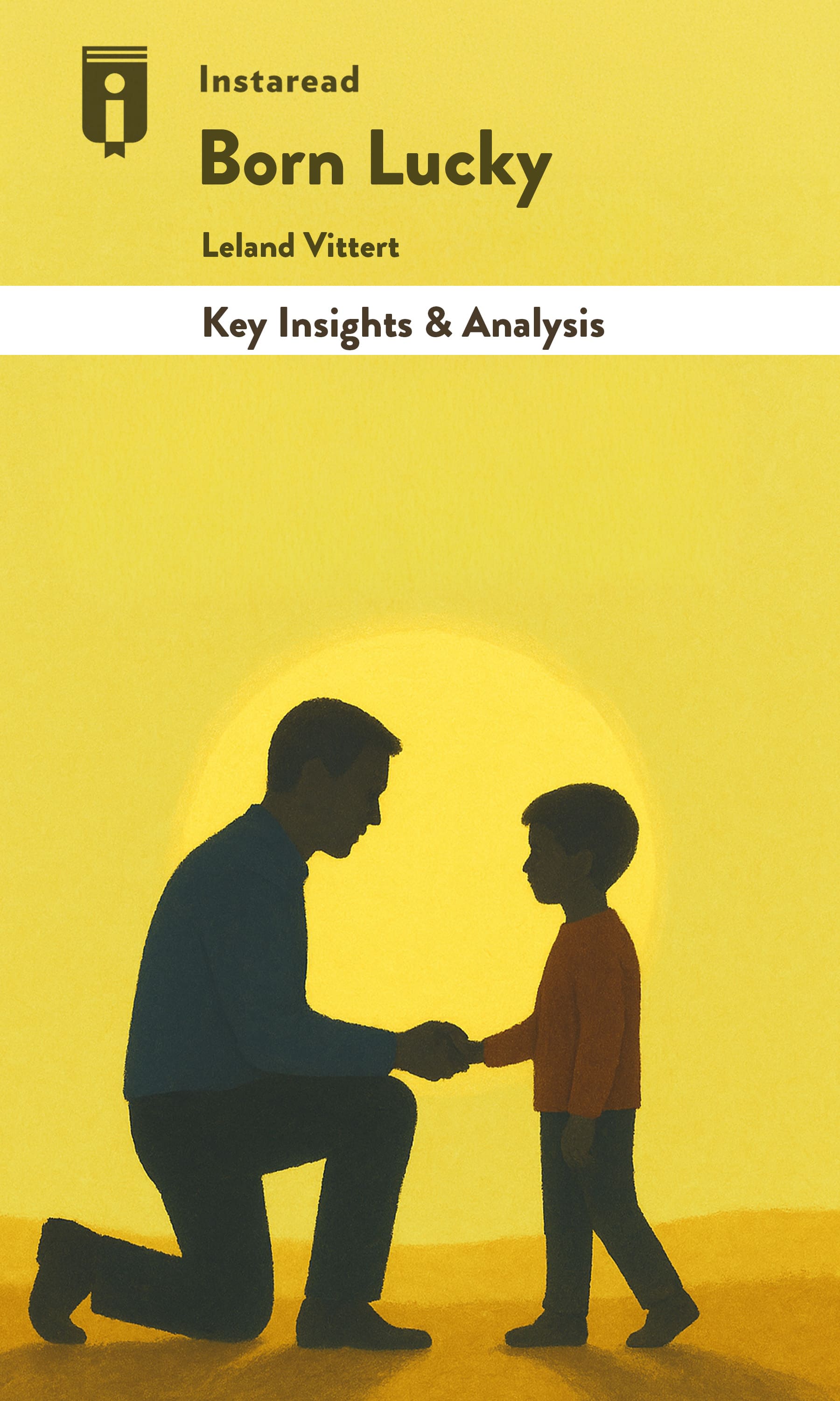 Book Cover for "Born Lucky"