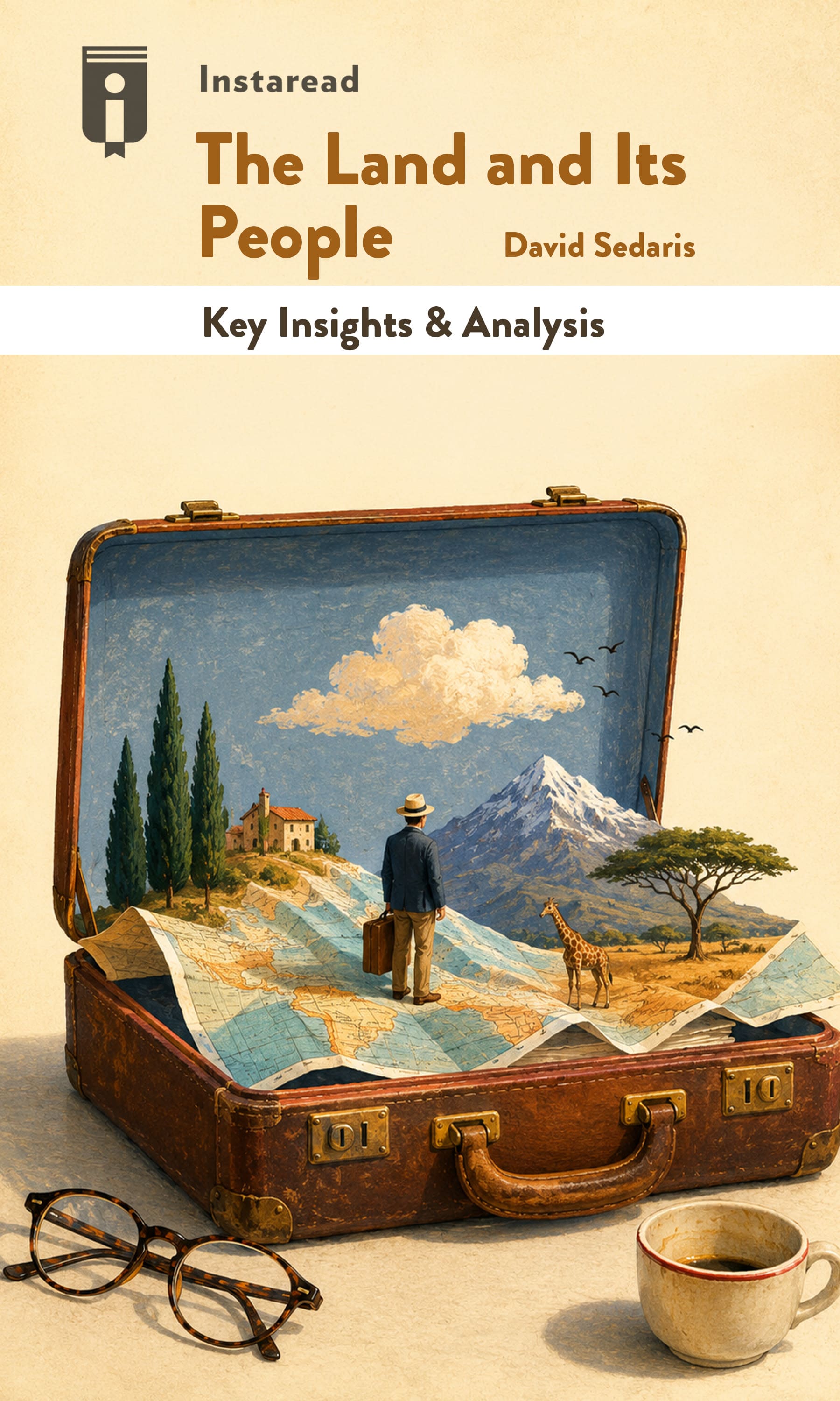 Book Cover for "The Land and Its People"